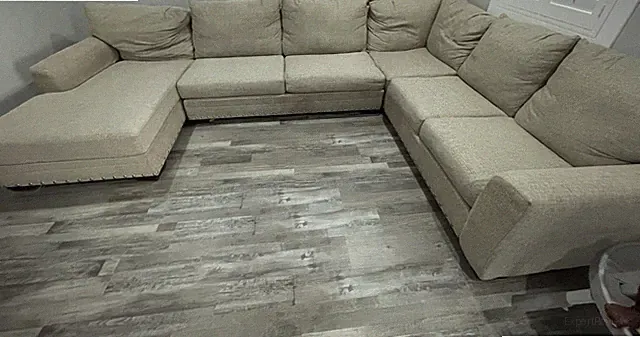 U-Shape Sectional Beige