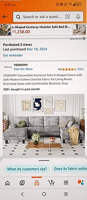 U-Shaped Sectional Sofa Set Modern Convertible Couch Sofa Chairs for Living Room
