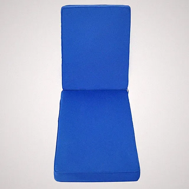 Uimoso Outdoor Lounge Chair Cushion with Ties, 72 x 21 in, Waterproof & Durable
