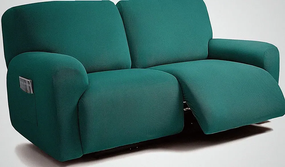 ULTICOR 2 Seater Reclining Sofa Extra Wide 75-100 Inch Jacquard Loveseat Big