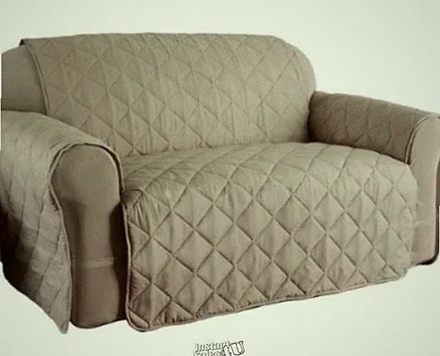 Ultimate Furniture Long Sofa Protector Natural 164"x98.5" Cover Pet Love Seat