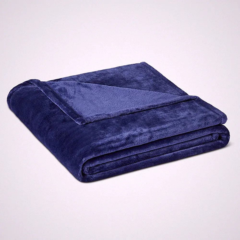 Ultra-Soft Flannel Fleece Throw Blanket, Cozy Couch Sofa Bedroom, Fade-Resistant