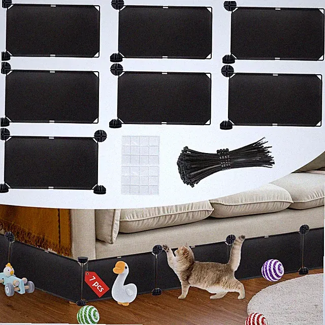 Under Couch Blockers for Pets, 6.7" Height-83 Length in Total Couch Blockers, Ke