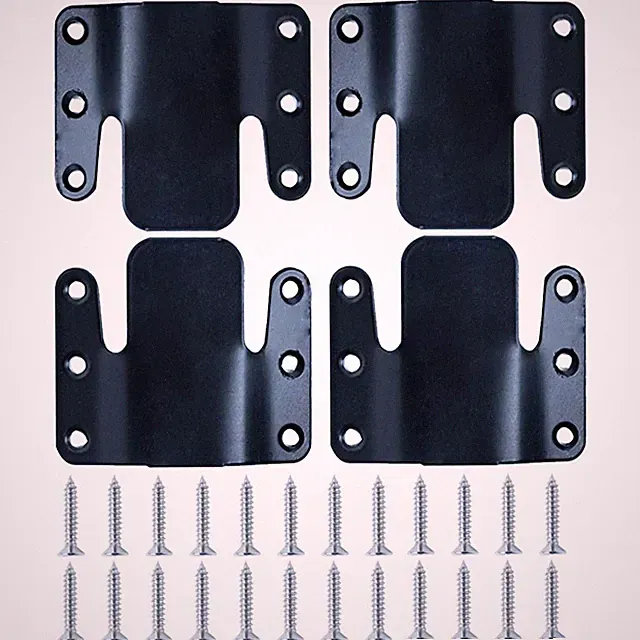 Universal Sectional Sofa Interlocking Sofa Connector Bracket with Hardware- 2...