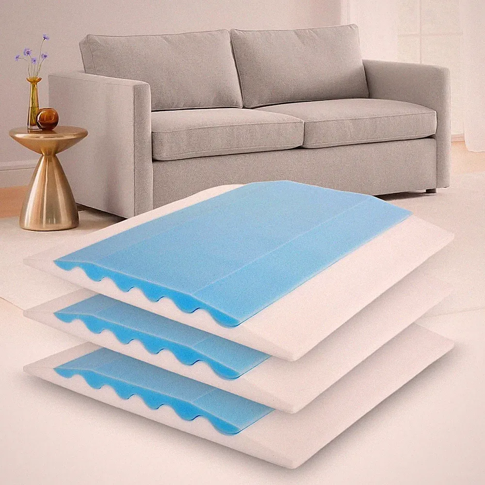 Upgraded 2-in-1 Couch Cushion for Sagging Cushions 20x20x2 - Under Sofa Cushi...