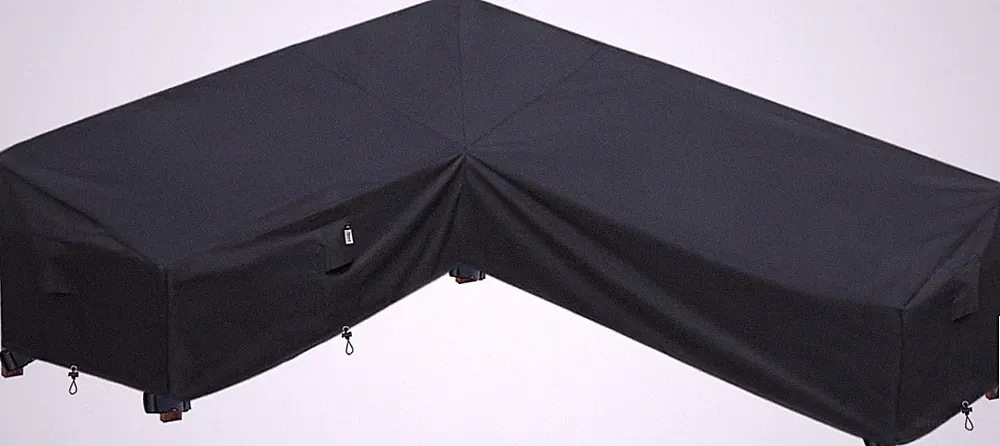 Upgraded Patio Furniture Covers, Waterproof Outdoor Sectional Cover, 600D PU Out