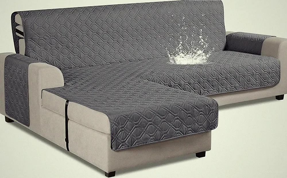 Upgraded Sectional Couch Covers 100% Waterproof L Shaped Sofa Lounge Slipcover