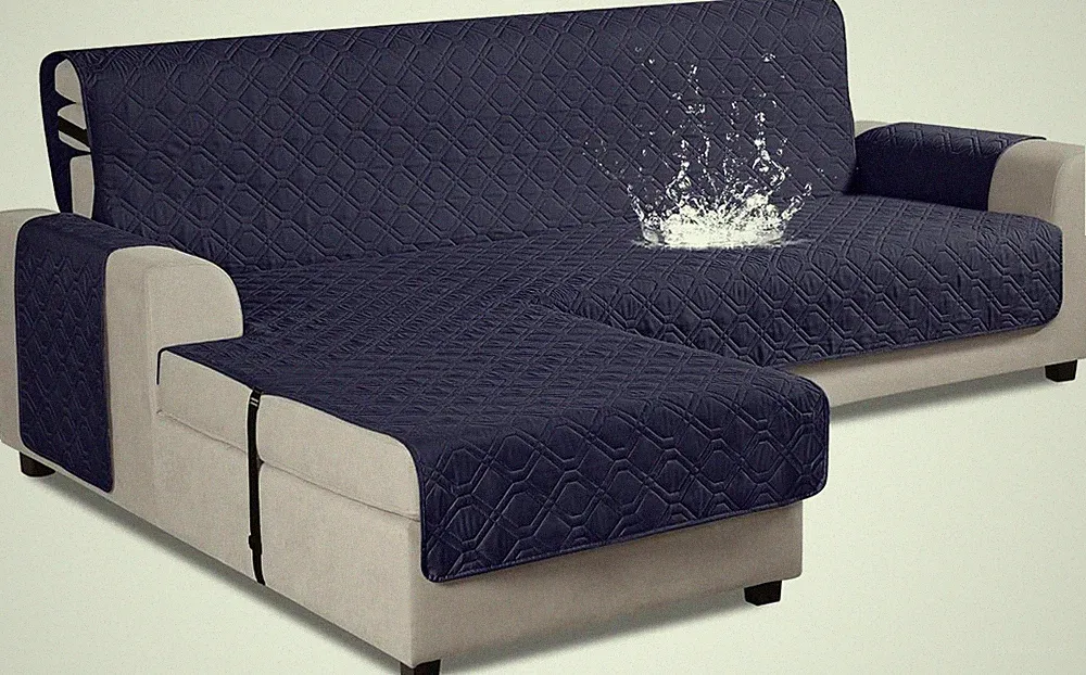Upgraded Sectional Couch Covers 100% Waterproof L Shaped Sofa Slipcover