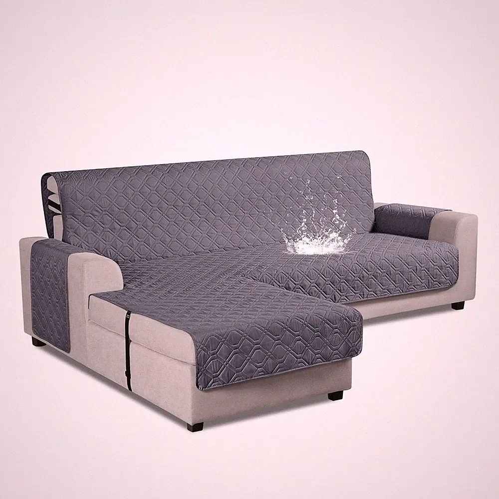 Upgraded Sectional Couch Covers 100% Waterproof L Shaped Sofa Slipcover Rever...