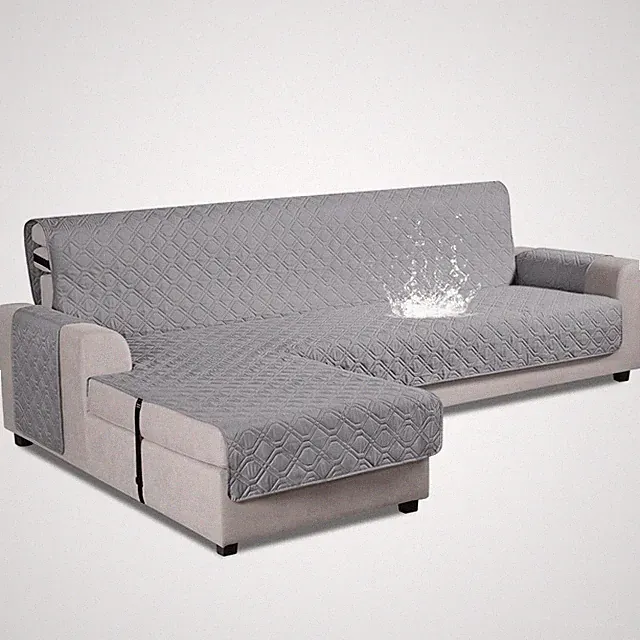 Upgraded Sectional Couch Covers 100% Waterproof L Shaped Sofa Slipcover Reversib