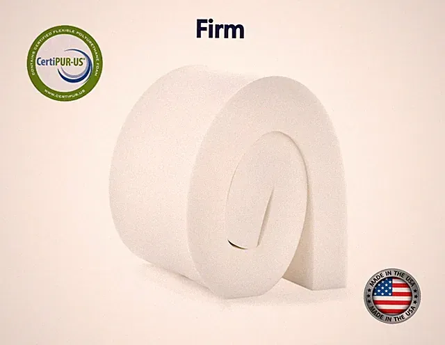 Upholstery Foam Cushion 6"x 22"x 80" (Firm) 1.8 lb/per cubic ft density 48lb-ILD