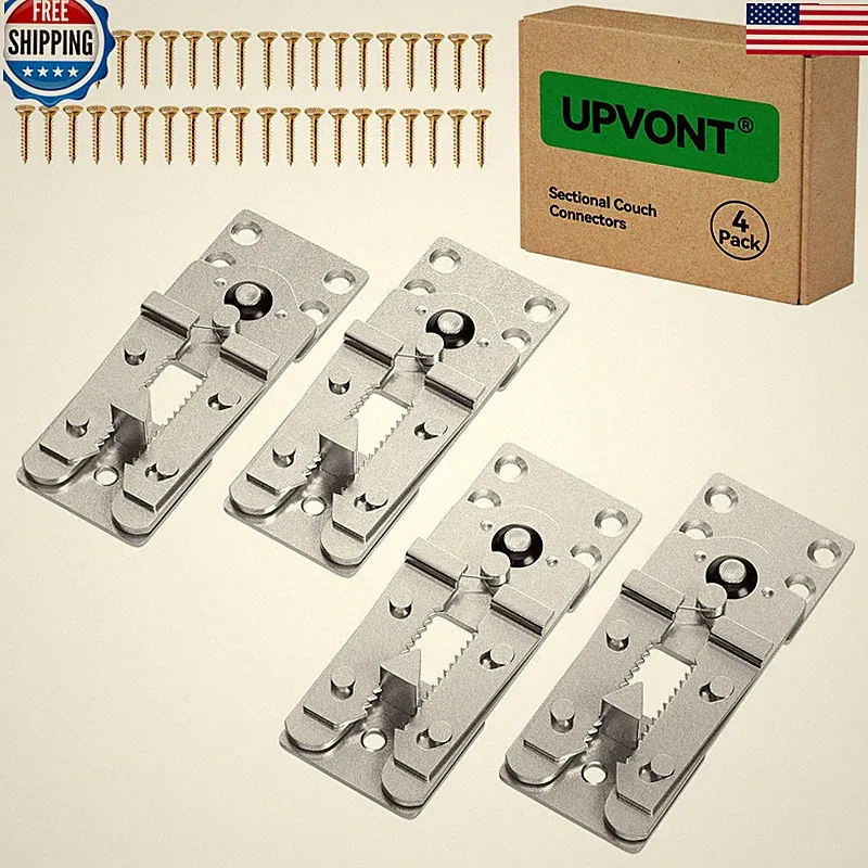 Upvont Sectional Couch Connectors Thickened Interlocking Alligator Couch