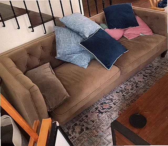 Used couch, loveseat and ottoman set
