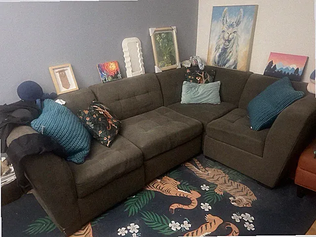 Used Furniture, 5-Piece Modular Sectional Sofa, Johnathan Louis Created fr Macys
