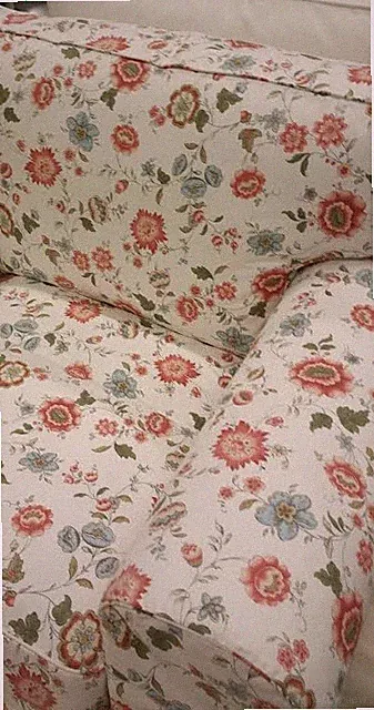 USED Ikea EKTORP Cover for 3-seat sofa,VIDESLUND Multicolour FLORAL, 703.046.92