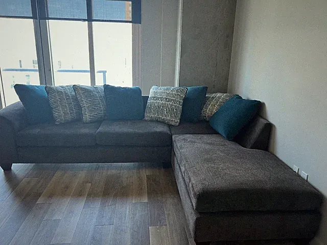 used sectional sofa couch two years old