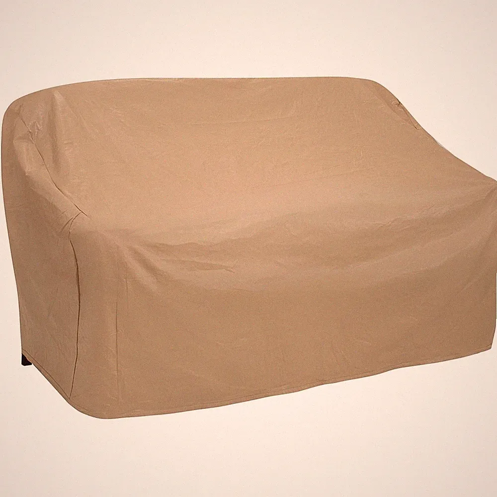 UV-Treated Rattan Loveseat Cover - Waterproof