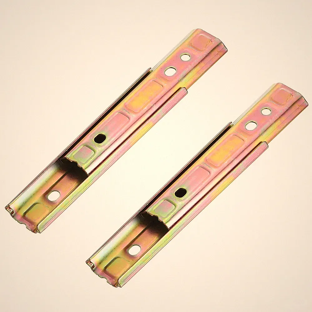 uxcell 2Pcs Sectional Couch Connectors, Furniture Connectors Bed 180mm, Gold