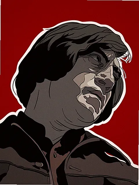V3851 Anton Chigurh Art No Country for Men Javier Bardem Decor WALL POSTER PRINT