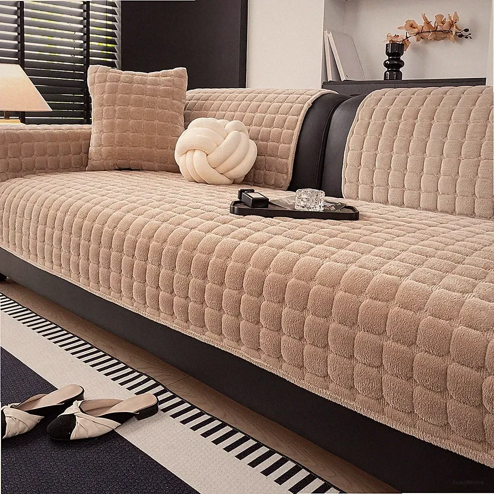 Velvet Couch Covers Sofa Sofa Covers Washable Sectional Small Anti-Slip Sofa