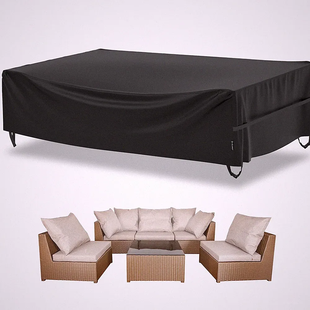 Velway Patio Furniture Cover Waterproof Outdoor Sectional Sofa Set Covers, Al...