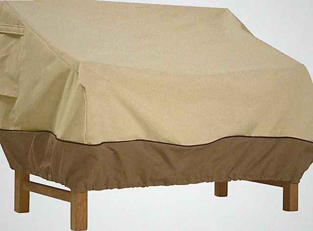 Veranda Water-Resistant 58 Inch Deep Seated Patio Sofa/Loveseat Cover, Patio Fur