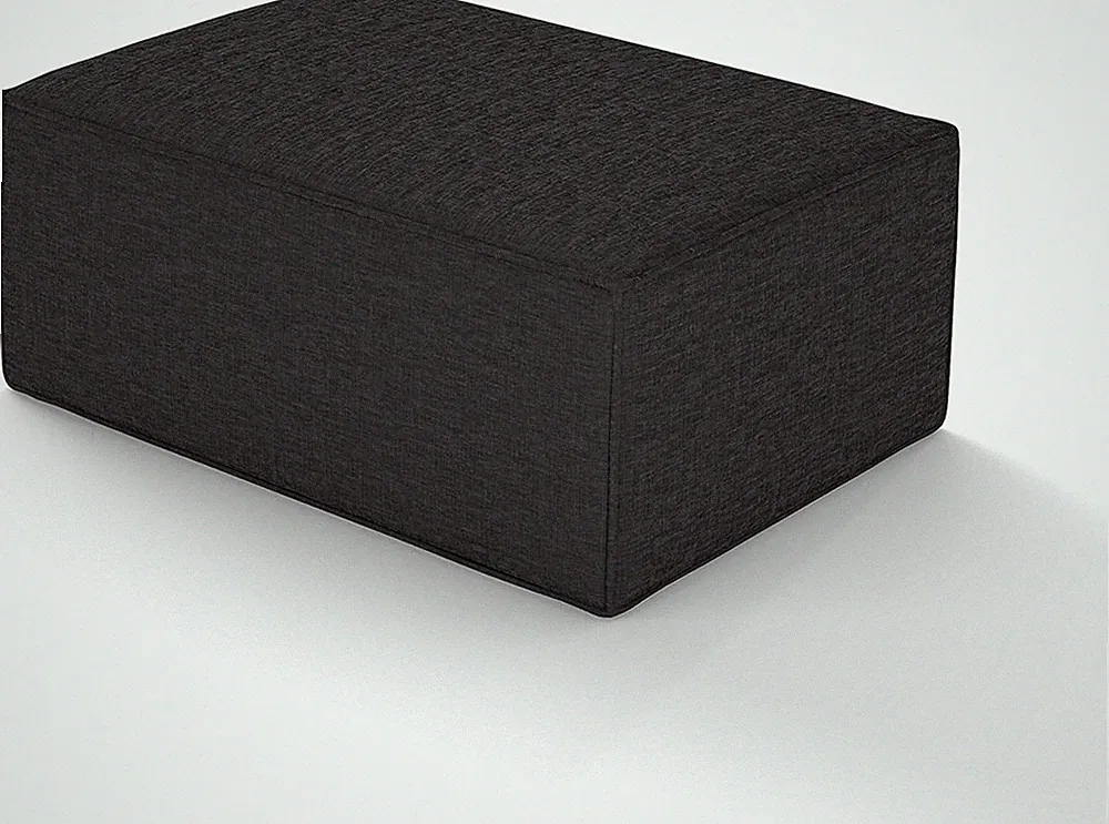Versatile 38" Modular Convertible Sectional Sofa in Chenille Grey