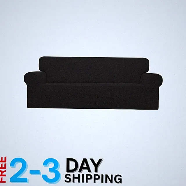 Versatile Elastic Sofa Slipcover - Fits Oversized Sofas, Easy to Clean & Stylish