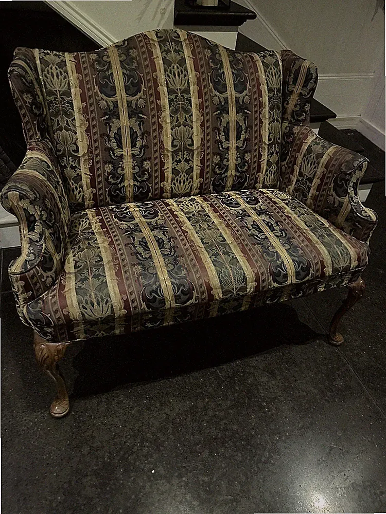 Victorian Loveseat - Excellent Condition, Compact, Elegant, Accent Chair Couch