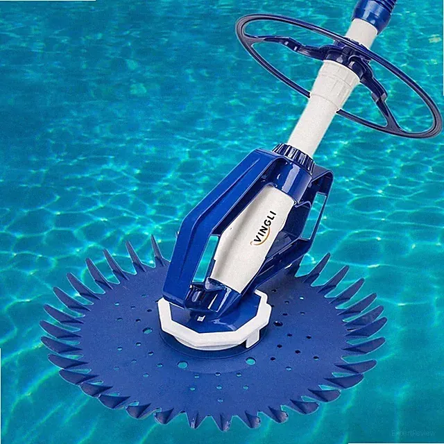 Vingli Automatic Suction Pool Vacuum Cleaner Sweeper Inground Above W/ 33ft Hose