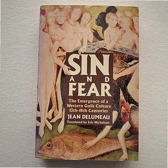 Vintage 1991 Sin And Fear Jean Delumeau 1st PB Edition Religion History
