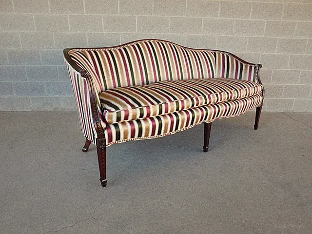 Vintage Federal Sheraton Style Sofa