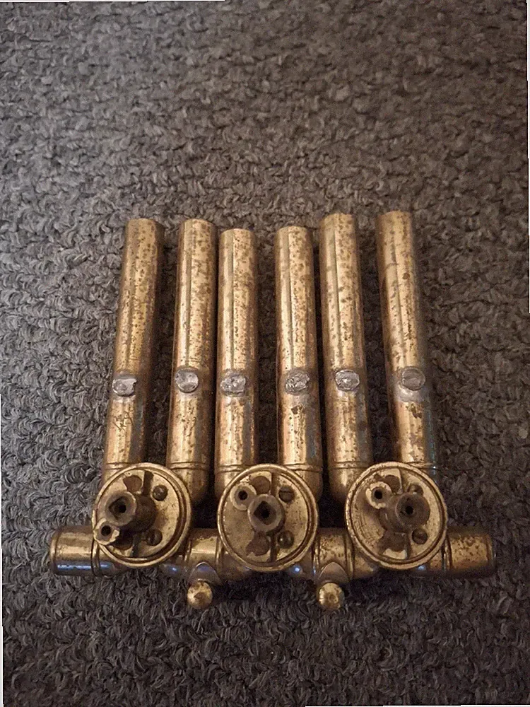 Vintage French Horn Valve Section, Smooth Working Valves.