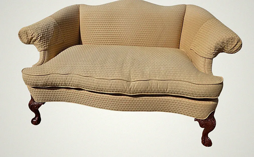 Vintage Hickory Chair Loveseat Sofa Settee Historical James River Plantation