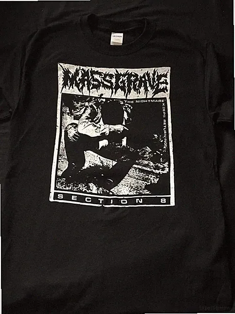 Vintage Mass Grave Band Section 8 Shirt Unisex Concert S to 5XL DO427