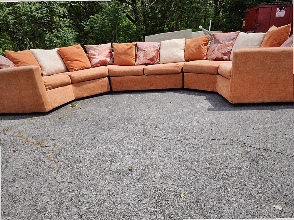 Vintage Mid-century modern sectional By (Selig)