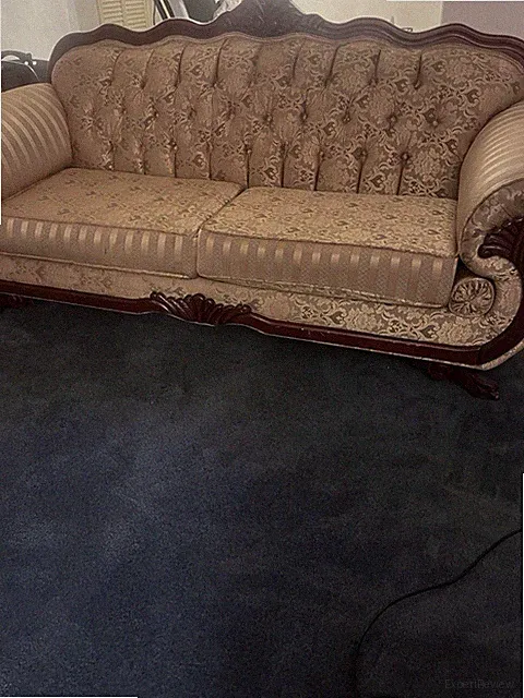 Vintage Sofa and Loveseat Set