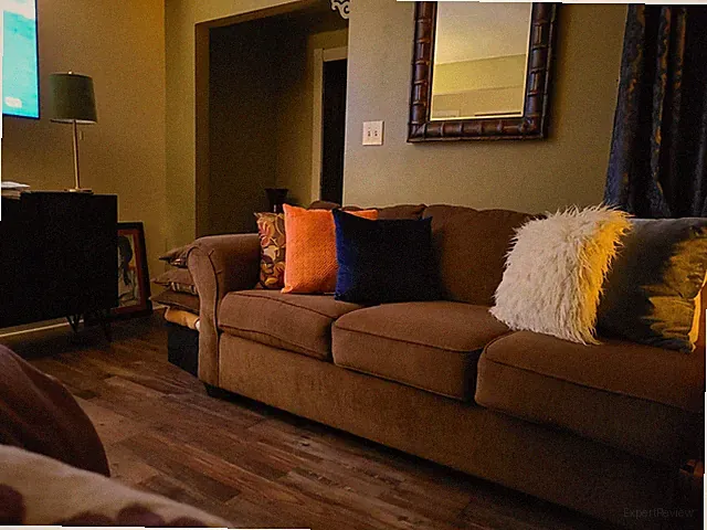Walnut Brown Sectional, Great Condition