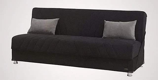 Wanda Black Fabric Sofa Bed