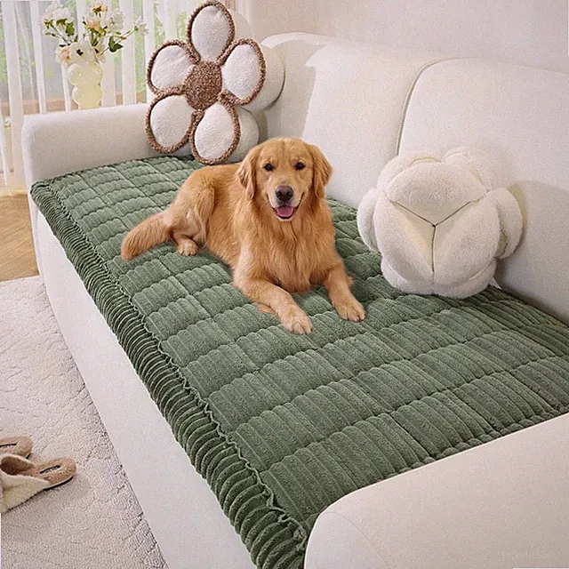 Washable Couch Cover for Dogs, Thick Pet Friendly Sofa Covers, Soft Couch Pro...