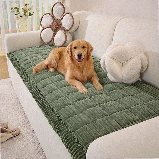 Washable Couch Cover for Dogs, Thick Pet Friendly Sofa Covers, Soft Couch Pro...