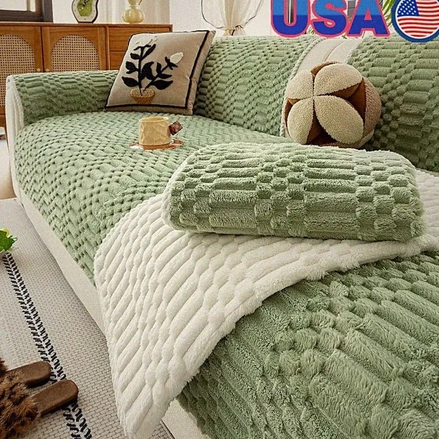 Washable Sofa Cover Pets Couch Protector Easy Care Anti-Slip Furniture Cover New