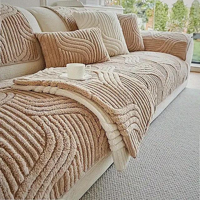 Washable Sofa Covers, Cushion Covers, and Non-Slip Decorative Sofa Seat Cushions