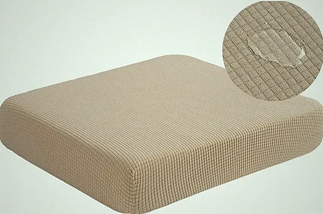 Water Repellent Stretch Sofa Cushion Cover - Sand | Pet-Friendly Protector