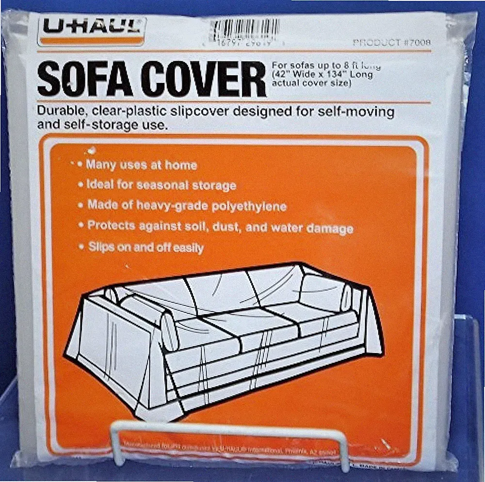 Water Resistant Moving Storage Sofa Cover Waterproof 8 Foot Long Furniture
