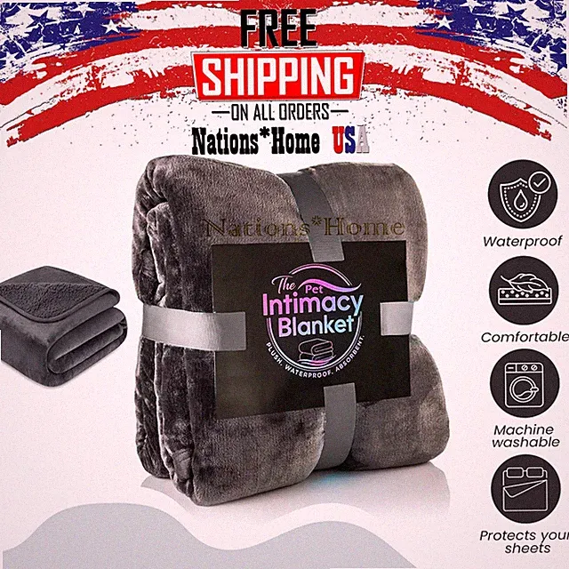 Waterproof Blanket for Couch Sofa Bed Protector Cover WaterResistant Large 50x60
