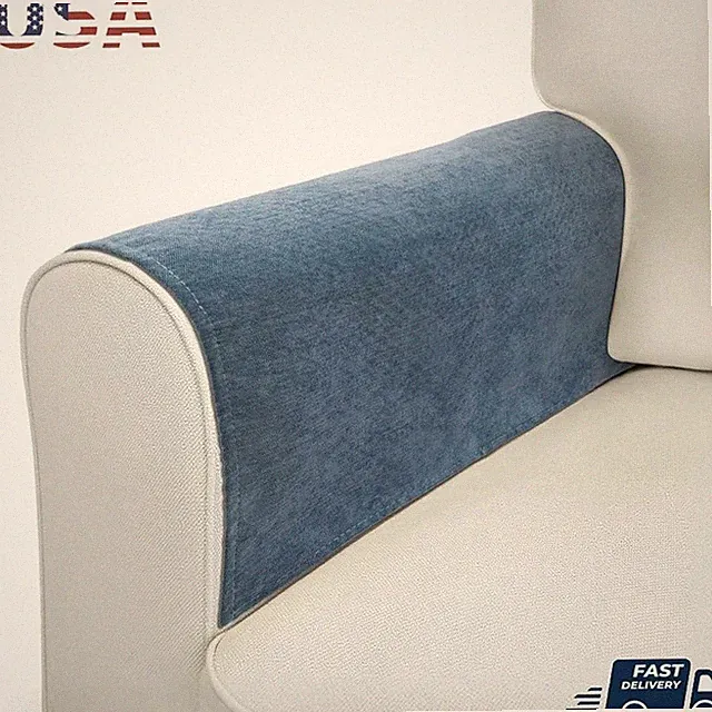 Waterproof Couch Armrest Slipcover Anti-Slip Protector Recliner Loveseat Chair