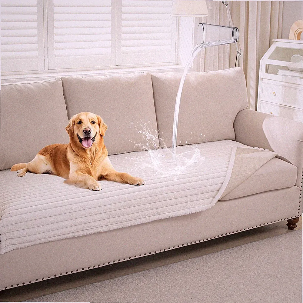 Waterproof Couch Cover for Dogs, Non Slip Couch Covers for Sofa
