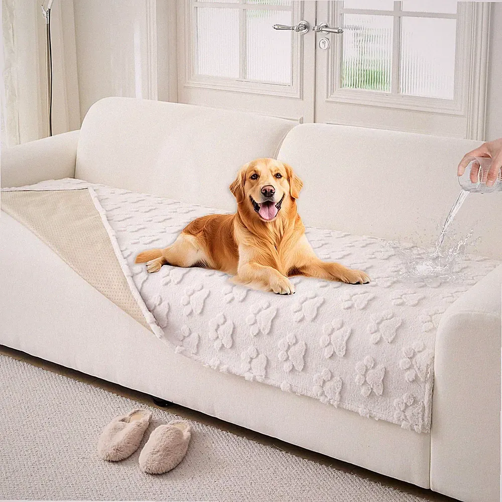Waterproof Couch Cover for Dogs Non-Slip Pet Couch Covers for Sectional Sofa,...