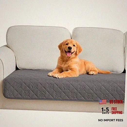 Waterproof Couch Cover for Dogs, Pee Proof Pet 70x30 inch (pack of 1) Grey